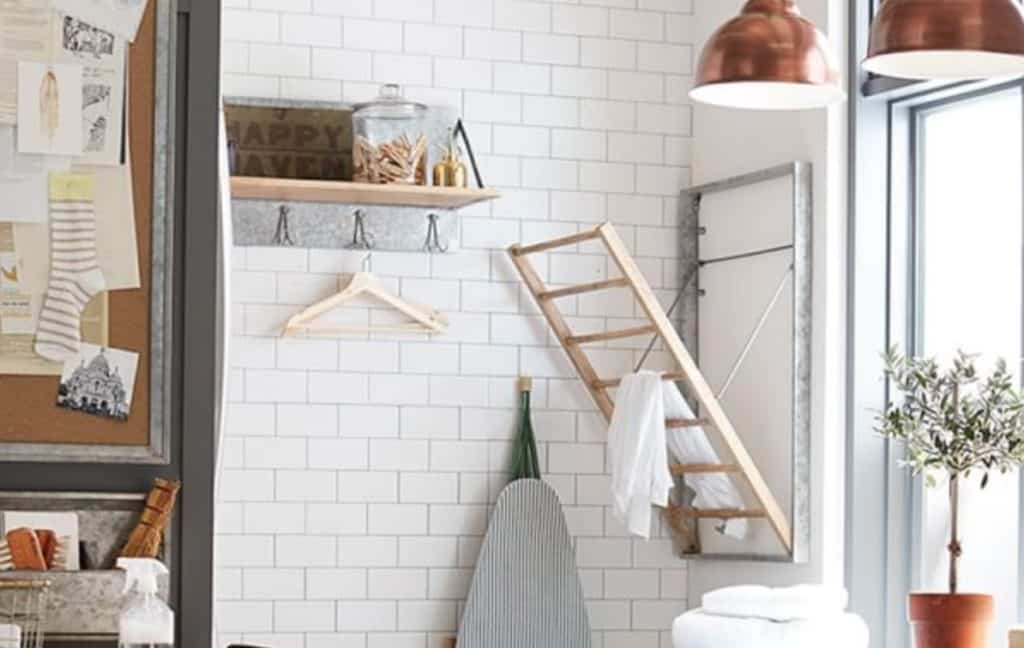 The Best Wall-Mounted Drying Rack for Laundry Rooms
