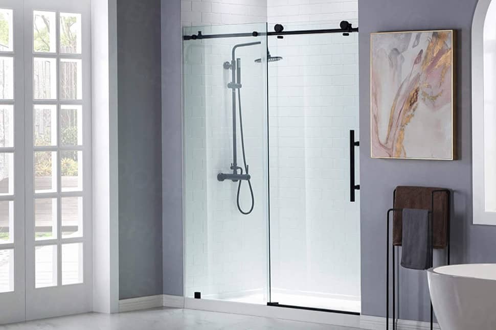 How To Add Glass Shower Doors To Replace A Shower Curtain