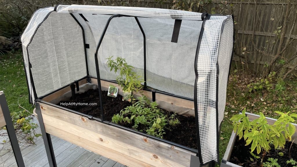 How To Assemble The CedarCraft Elevated Planter Greenhouse And Bird Cover